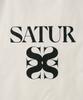 Satur Solid Drawstring Bag Cream