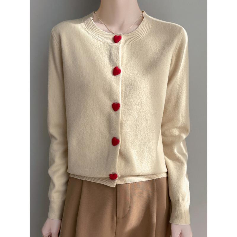 

DAFIFY Женская мода повседневная осень-зима с принтом любовных букв, с длинным рукавом и круглым вырезом M