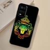 Rastafarian Lion Case For Oppo A94 A74 A54 A80 A60 A40 A18 A38 A58 A78 A98 A96 A76 A16 A15 A17 A57 A77 A5 Pro