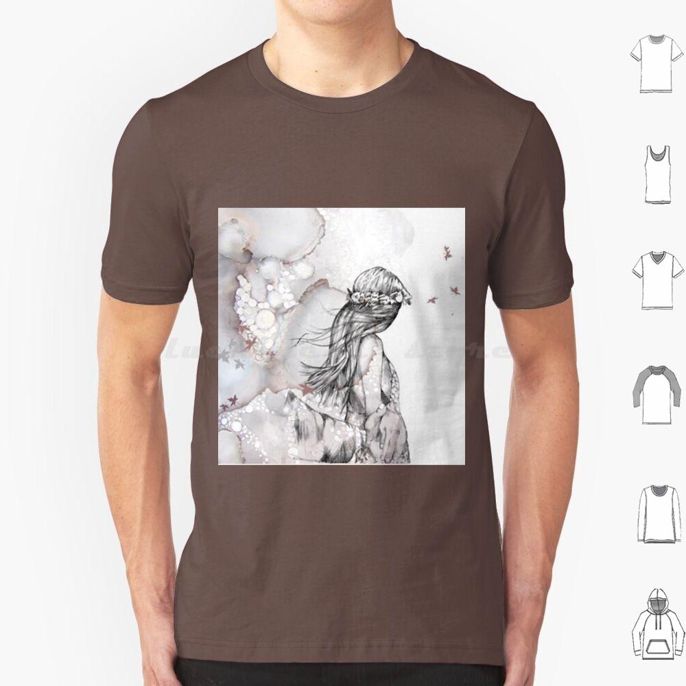 

Beautiful Woman Poster T Shirt Men Women Kids 6xl Exhibition Wadaks Artwork Aesthhetic Vintage Through Sunny Girls Hands S