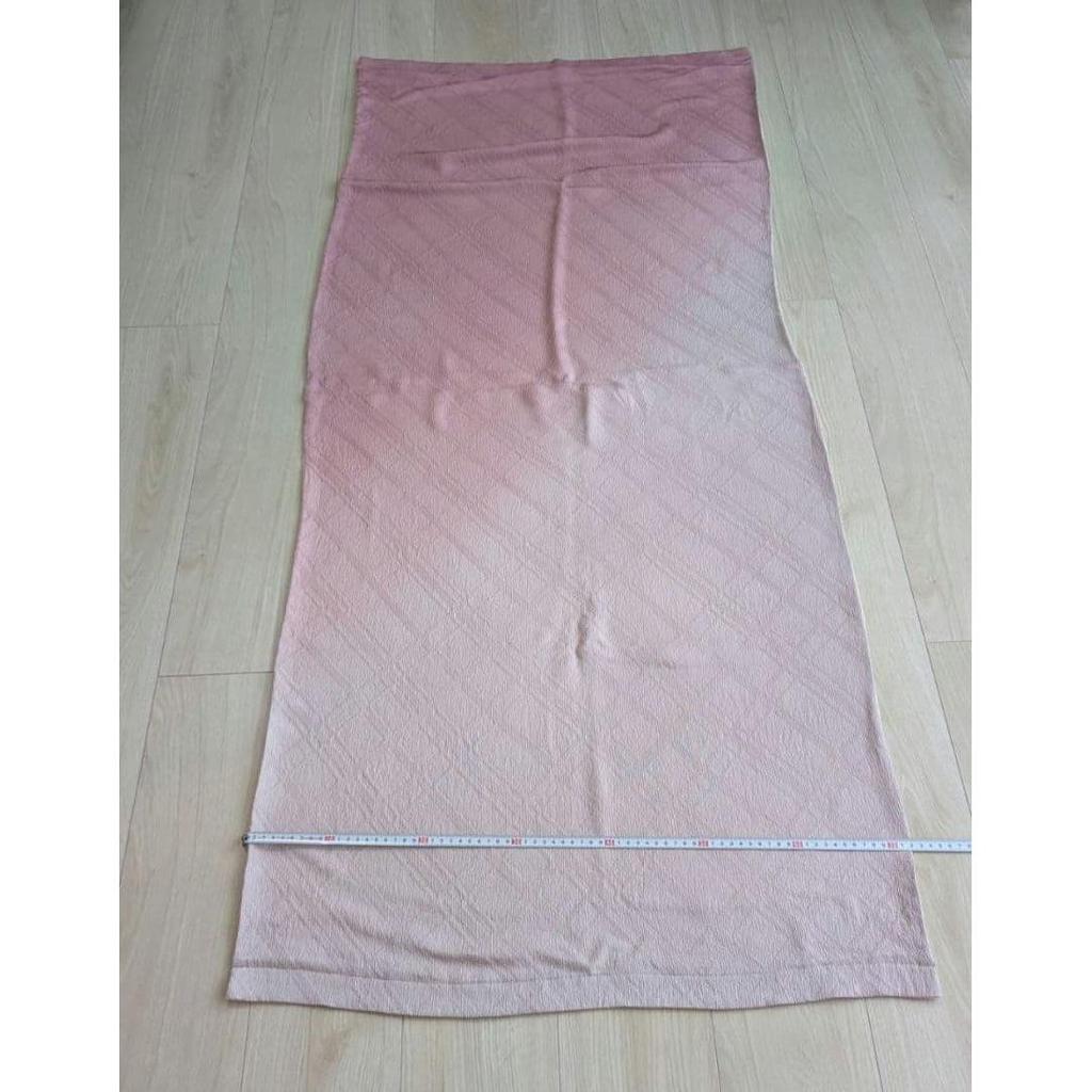 Used Kimono Haori Shawl Pink