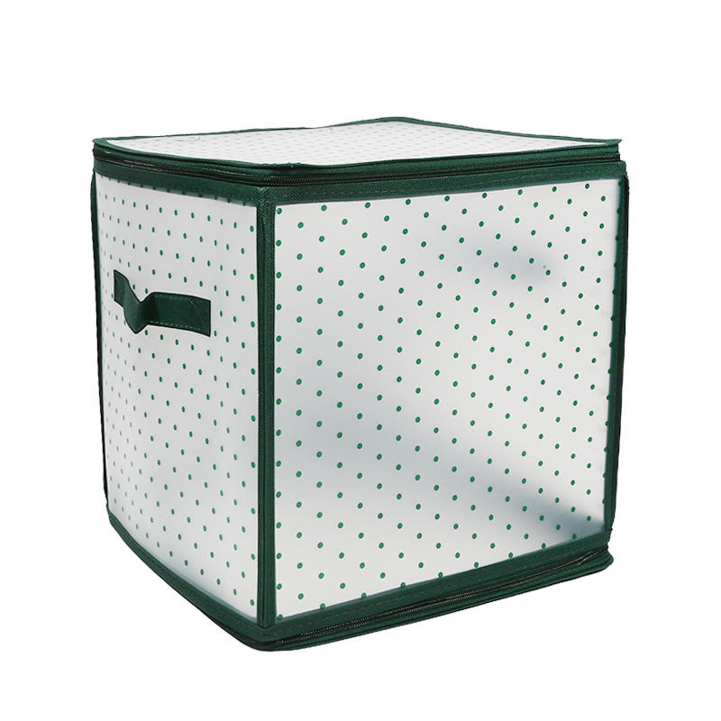 64 Grids Christmas Bauble Storage Box Foldable Design Organizes Christmas Decoration Balls Neatly Prevents Damage Ideal for Holiday Storage Home Use
