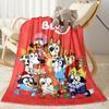 Bluey's Festive Friends Blanket Warmthful Decor Suitable for Sofa Chair Office Chair for All Occasions Modern Gift for Travel Home Birthdays