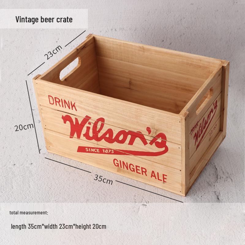 Wooden Desktop Storage Box: Raw Wood Tray & Cosmetics Lipstick Organizer