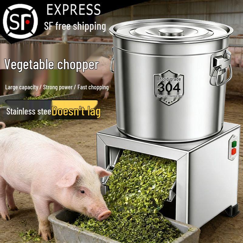 Multifunktionaler Gemüse- und Gras-Häcksler-Würfler für Aquakultur und Geflügel