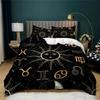 Duvet Cover Set Black High-Grade Luxury Bedding Sets Gold Super King Califking Plus Size Home Textiles Bed Cover Pillowcases