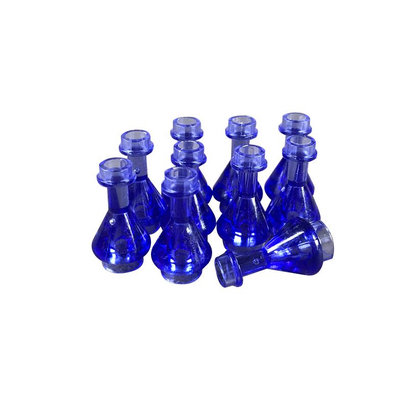 Non-Toxic 10Pcs/Set Moc Accessories Perfume Wine Bottle Glass Bottles Educational Toys For Children Model Building Blocks Kids Gifts Parts