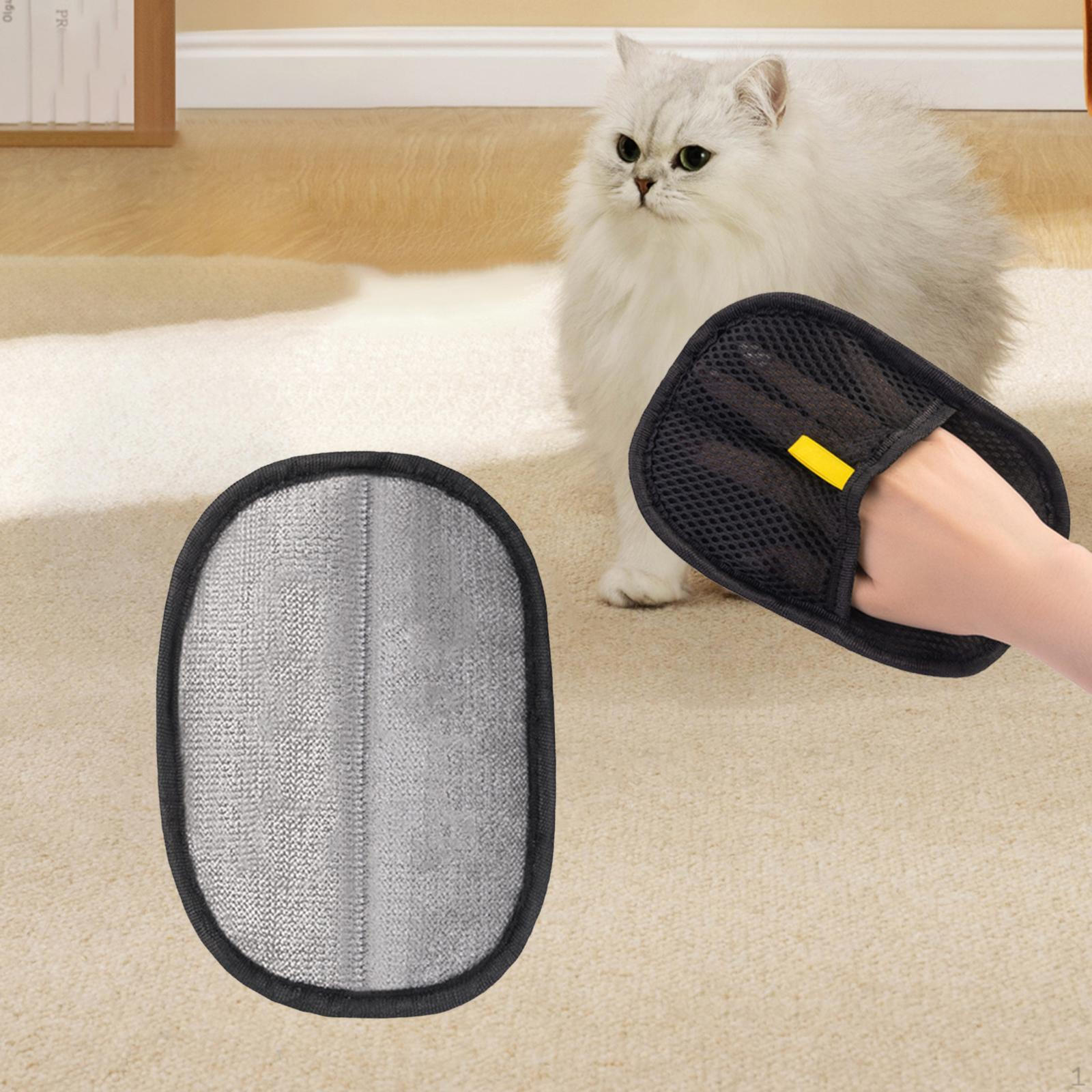 

Перчатки для удаления шерсти домашних животных Груминг с крючками и расческой для длинной короткой маленькой