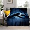 Dinosaur Moonlit Adventure Blanket Flannel Blanket for bed, sofa, Camping, Hiking, Picnic Essentials, gift for family Fan gifts