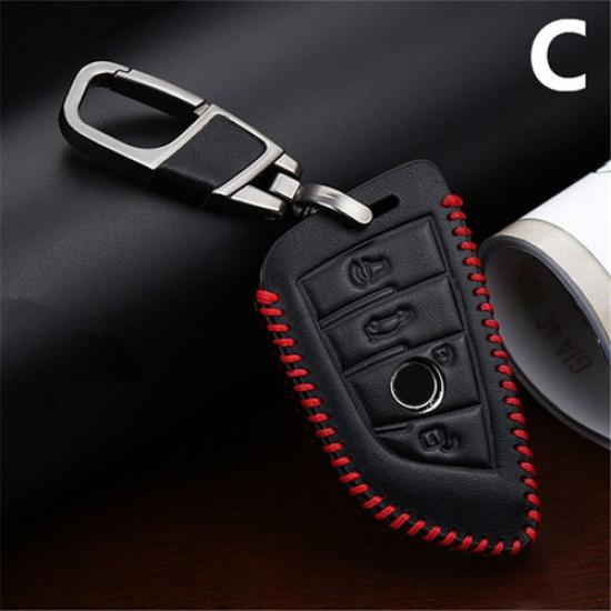 Advanced PU Leather Auto Accessories Car Key Cover Case for BMW New X1 2016-17