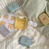 Ins Creative Cartoon Cute Contact Lens Box with Mirror Girls Contact Lens Case Travel Companion Care Box Contact Lenses Case