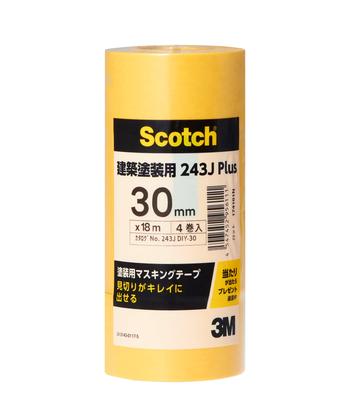 3M Masquage Peinture 30mm x 4 Rouleaux Ruban, 18m,