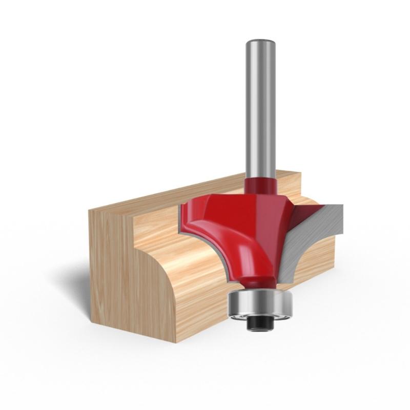 1/4inch Shank Bearing Corner Round Router Bit Trimming Cutter Trimming Machine Milling Cutter Woodworking Accessories