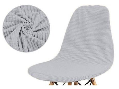 Cover Scandinavian Chair Light Grey Jacquard