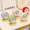 Light Luxury Metal Creative Simple Alarm Clock Decorative Ornaments Living Room Bedroom Student Children Electronic Alarm Clock