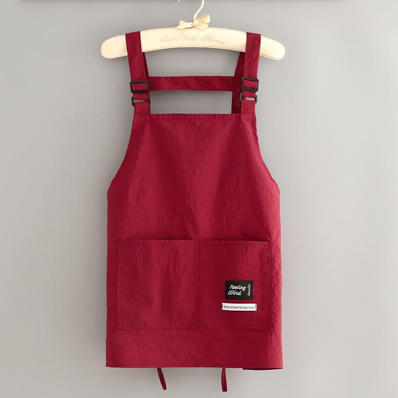 Stylish Water-Resistant Waist Apron: Durable, Printed Kitchen & Baking Wear for Men & Women