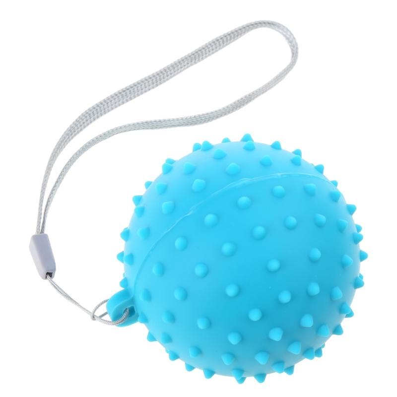 Hand Therapy Stress Ball with Cord, Hand Grip Strength Trainer, Massage Ball, Relief Ball Finger Hand Grip Massage Ball