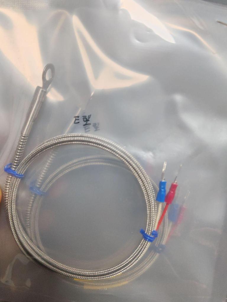 K-Type M6 Screw Thermocouple Temperature Sensor Probe and Wire