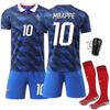 Maglia da Calcio Casa Francia 2026 Mbappe 10 Maglia da Calcio Coppa del Mondo Edizione Fan Adulto Ragazzo