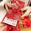Chinesischer Knoten Roter Umschlag Geschenktüte Jahr Rote Umschläge Traditionelle Hochzeit Glückstasche Quastentaschen für Hochzeit Frühlingsfest