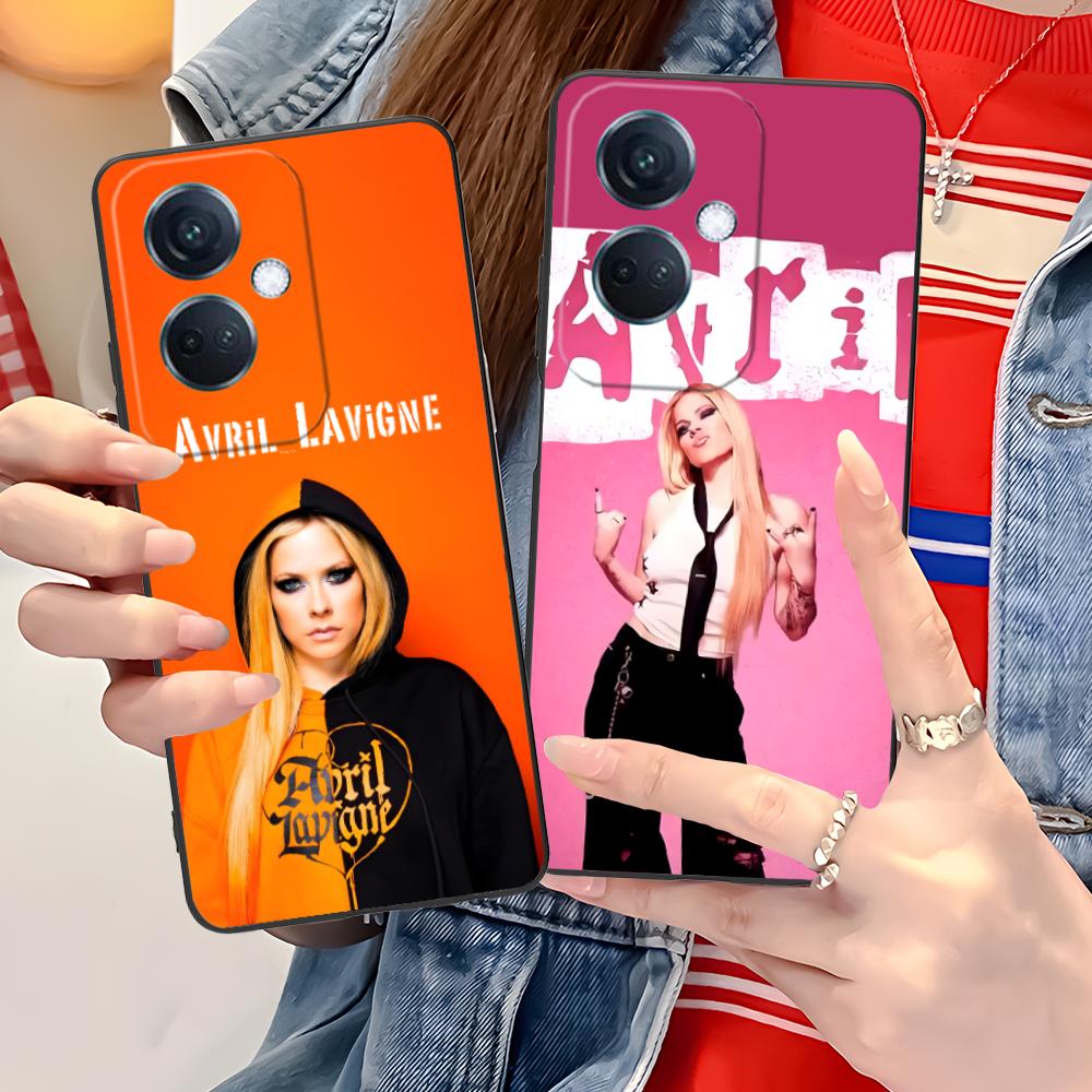 Avril Lavigne Matte TPU Mobile Phone Case for OPPO Find X9 X8 X7 X6 X5 X3 X2 Plus s Pro Ultra Lite Colorful Printing Cover