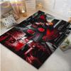 Anime Naruto Printed Floor Mat Living Room Area Rugs Bedroom Bedside Bay Window Carpet