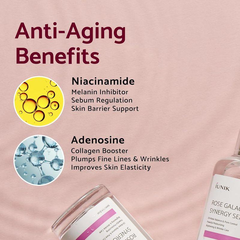 [iUNIK] Rose Galactomyces Synergy Serum 50ml