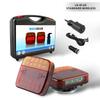 2PCS Lorry Wireless Magnetic Rear Tail Light Truck Trailer  Turn signal Brake Warning Lamp 20LED Caravans Taillight Waterproof