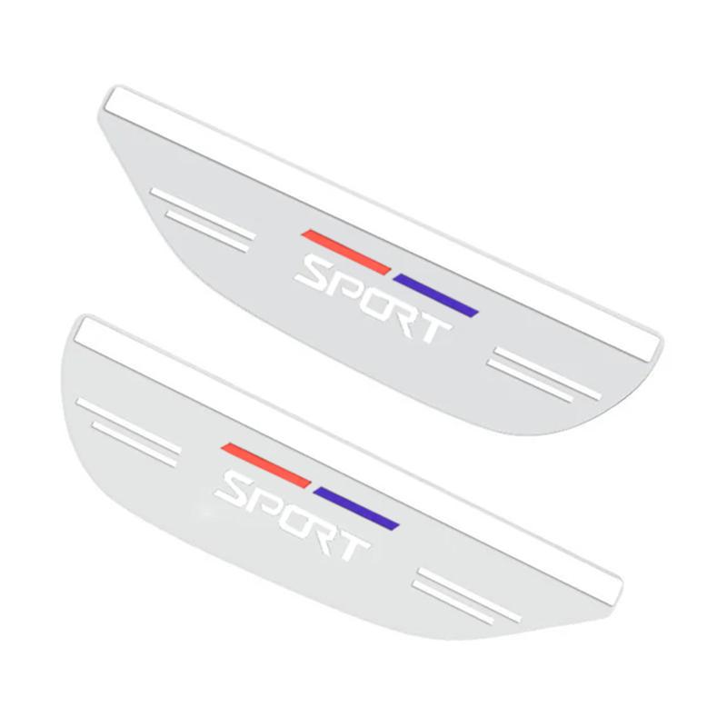 

Автомобильное зеркало заднего вида Rain Eyebrow Универсальный автомобильный щиток от дождя на окно, мультяшное зеркало заднего вида, щиток от дождя, отражатель