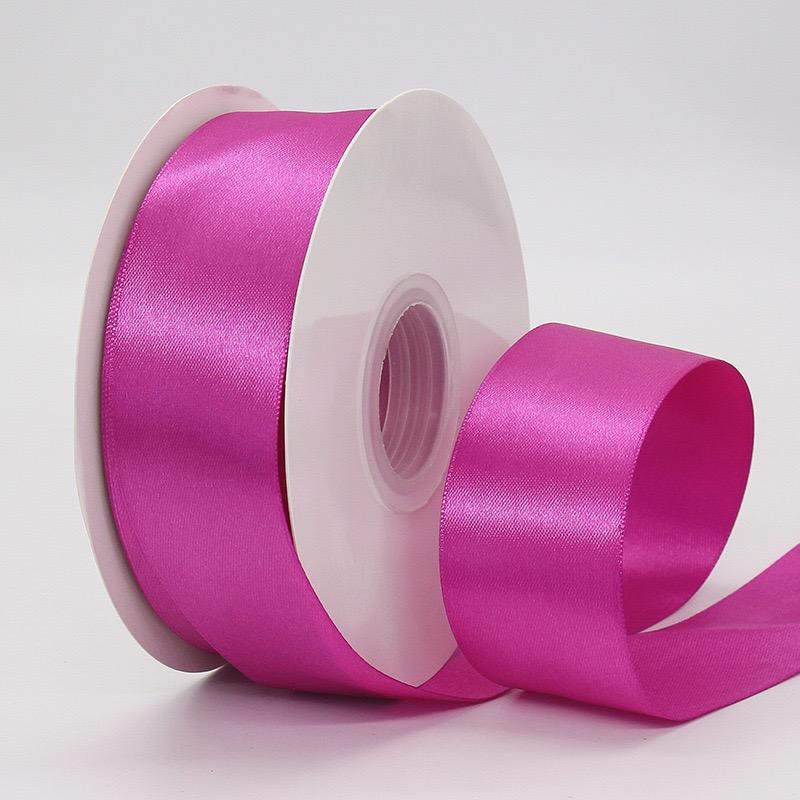 Premium 25mm Polyester Satin Ribbon Colorful Gift Ribbon 100Yards/roll for Anniversary Gift Wrapping Decoration