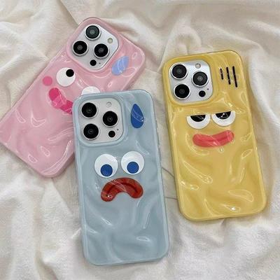 Solid Color Merle Pattern Mobile Phone Case for Apple Premium for Apple Mobile Phone Protective Case Cartoon