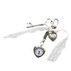 Vintage Heart Pocket Watch Keychain Romance Alloy Designs Special Gifts for Lovers