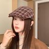 Retro Plaid Newsboy Cap