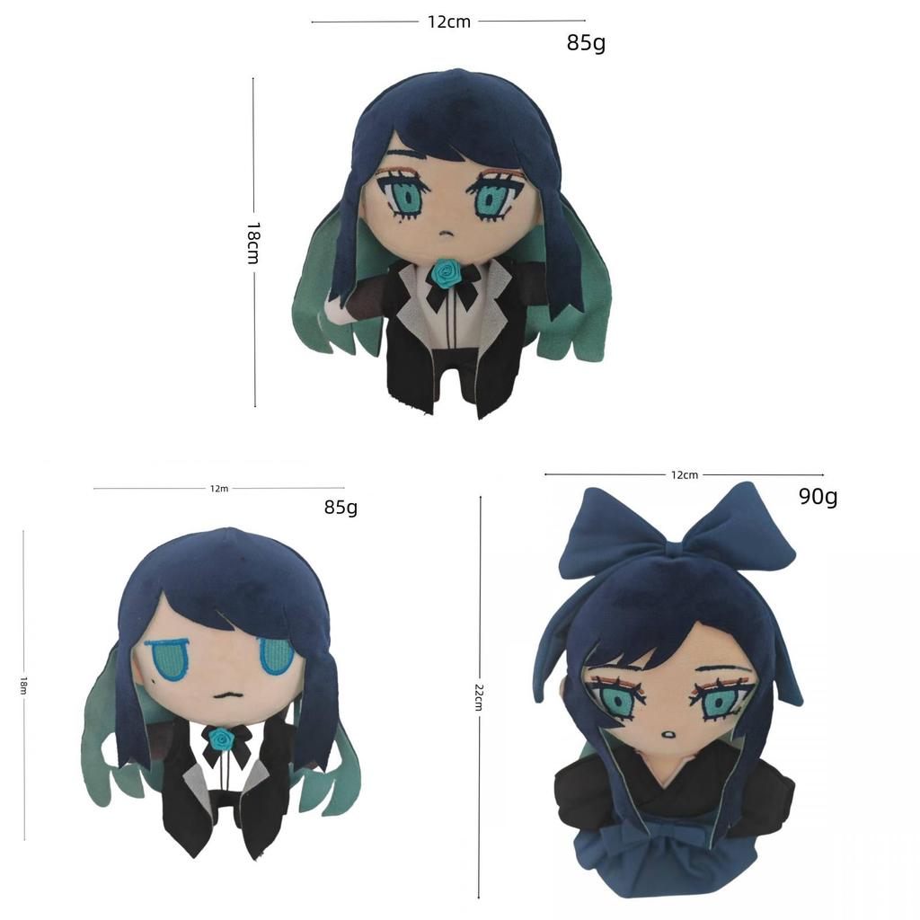 Ado Hibana Plush Toy Water Crystal Soft Stuffed Doll For Anime Fans