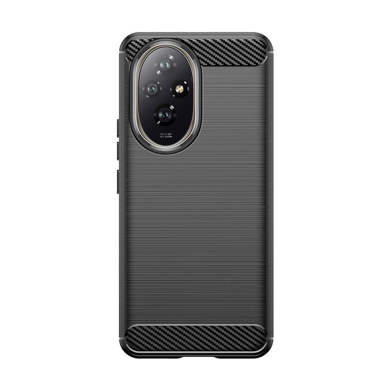 Pro Huawei Honor 200 Pouzdro Kryt Honor 200 Capas Nový Nárazuvzdorný Pancéřovaný Zadní Kryt Telefonu Měkký TPU Karbonové Vlákno Pro Kryt Honor 200
