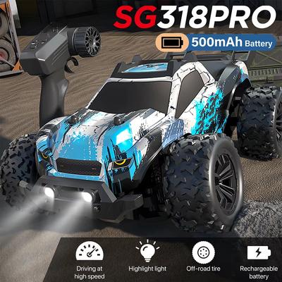 2024 Neu SG318 PRO 1:20 Maßstab RC Auto 30km/h Hochgeschwindigkeits-RC-Autos Spielzeug für Erwachsene und Kinder Fernbedienungsautos 2.4G Offroad-Monstertruck Spielzeug Geschenk