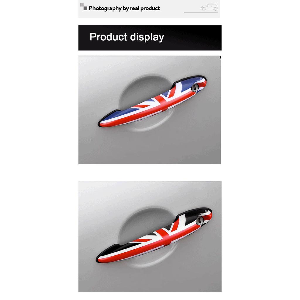 Door Handle Cover Sticker For MINI Cooper R50 R52 R53 R56 R57 R58 R59 R60 R61 2PCS/SET Car-Styling Accessories