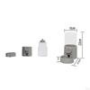 Automatic Cat Dog Feeder Cage Hanging Dispenser Pet Supplies Gravity Food Container