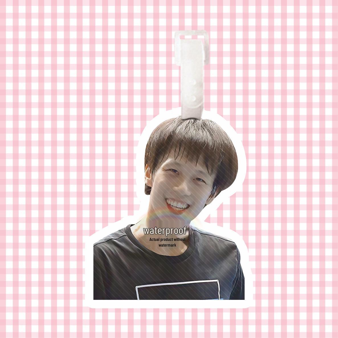 Lin Gaoyuan & Wang Manyu Keychain: Table Tennis Luggage Tag & Backpack Pendant