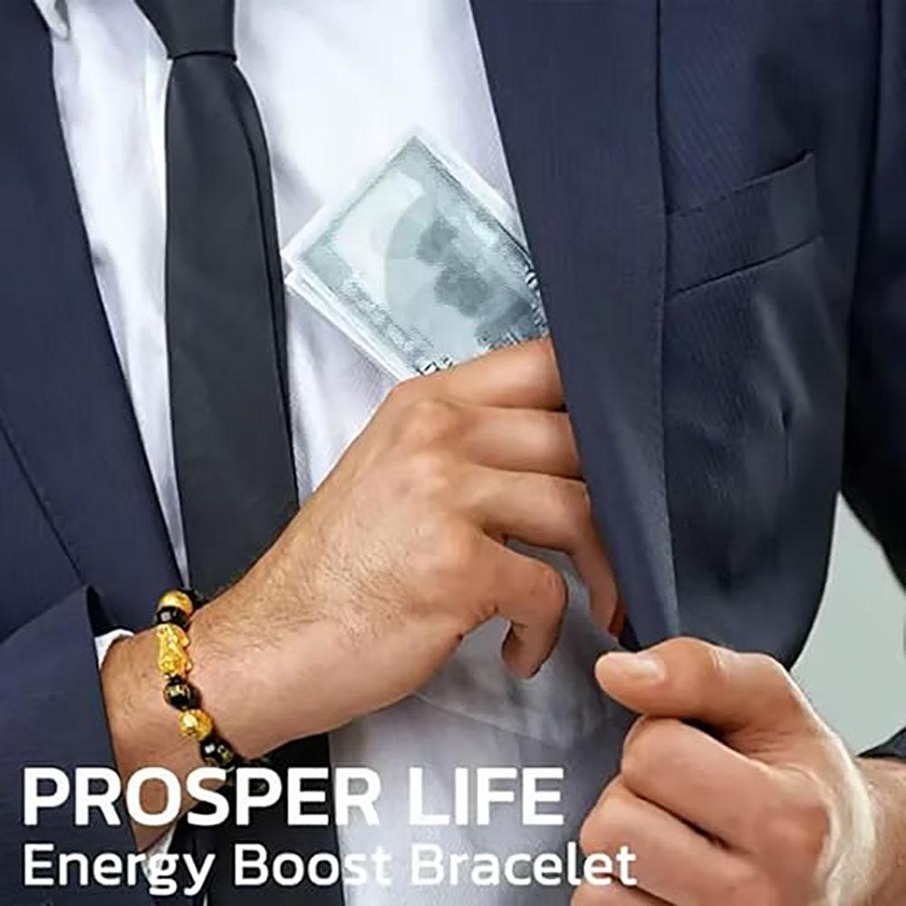 Bracelet Feng Shui Richesse et Chance, Bracelet Feng Shui Obsidienne Noire Pixiu Richesse Prospérité Perles Bouddha Bracelet Élastique