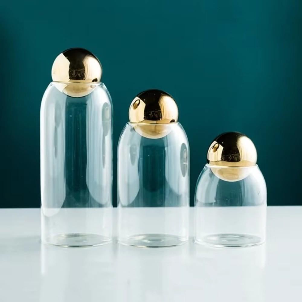 Glass Food Storage Jar Sealing Food Container New Glass Storage Bottle Sugar