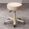 Beauty Salon Swivel Stool: Hairdresser, Nail Technician, Makeup Artist, Barber Wheeled Chair