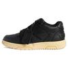 Out of Office Black Cream Men Sneakers OMIA189F23LEA0011010