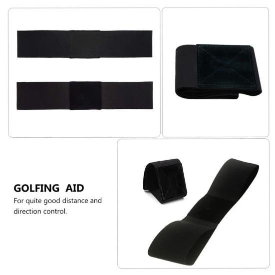 Golf Swing Posture Training Tape High Elasticity Wear-resistant Breathable Reusable Golf Hand Movement Correction Belt Swing Elastic Band Training