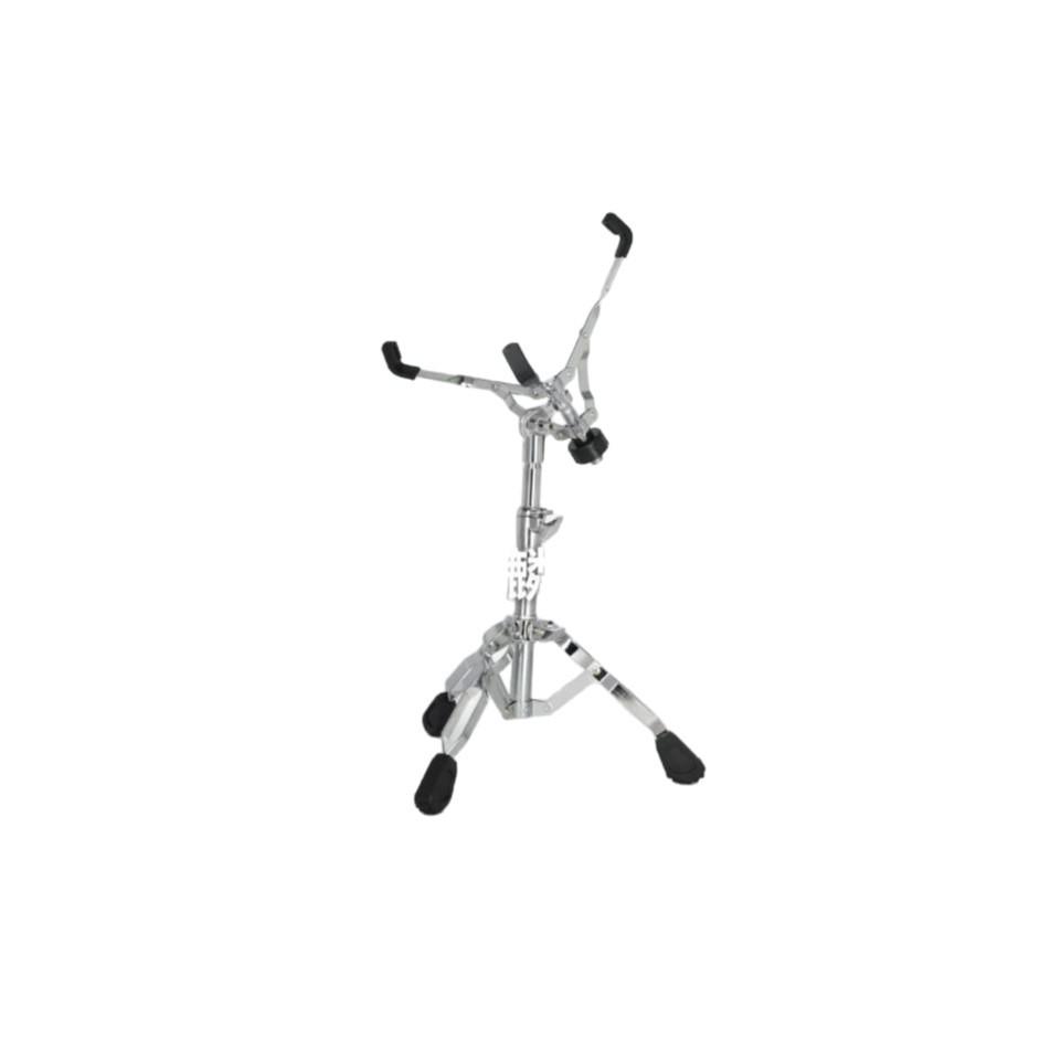 Carbon Steel Snare Drum Stand, Double-Leg, Matte, Height-Adjustable, Beginner-Friendly, Easy Assembly, Drum Kit Accessory