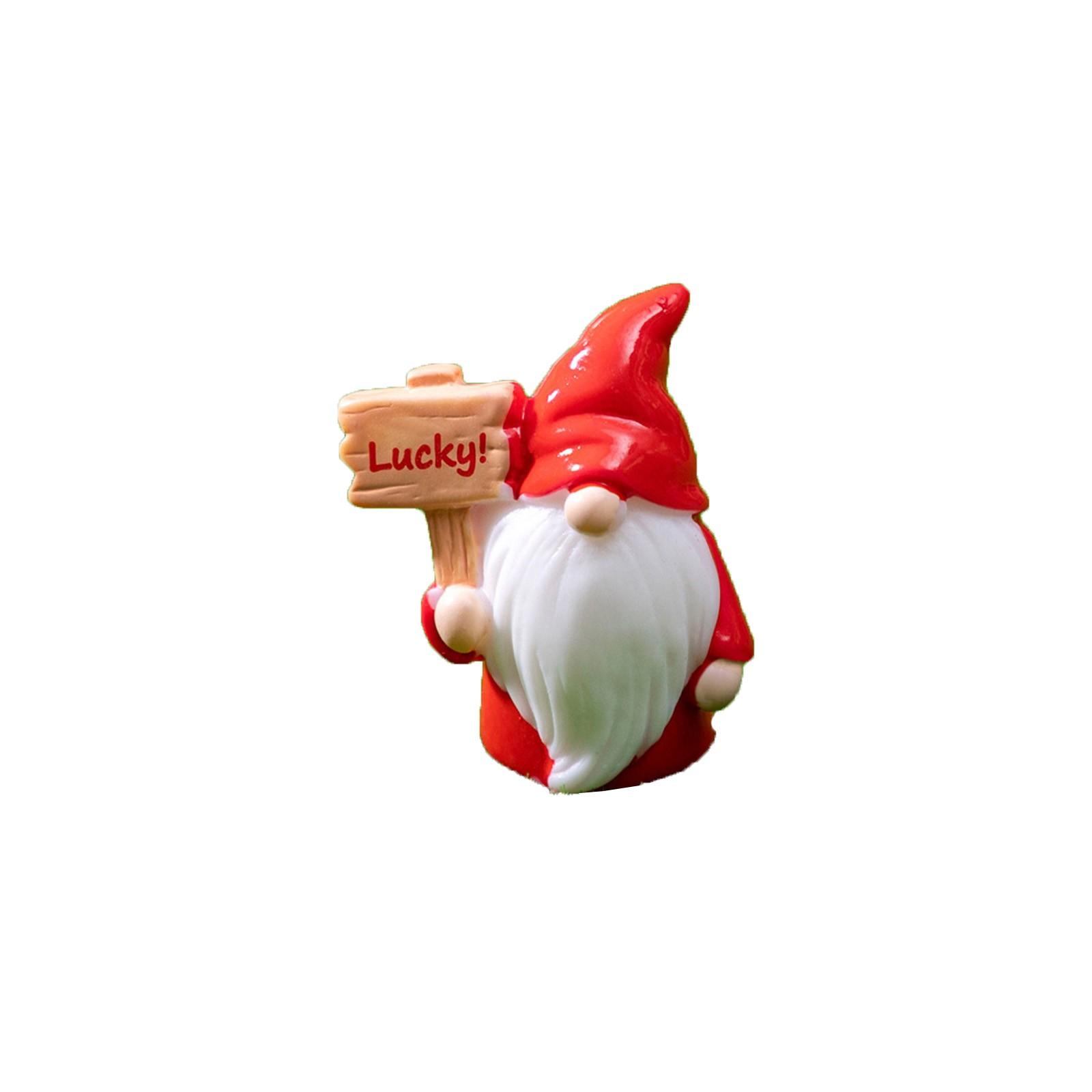 

Рождественское милое украшение в виде маленькой куклы-гнома, маленькая фигурка One Size