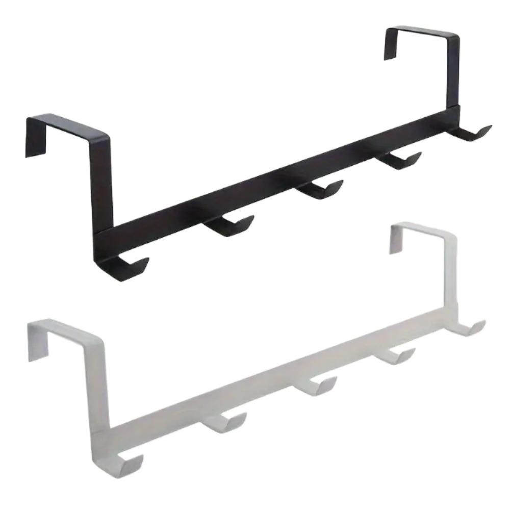 5-Link Door Storage Hook Universal Multifunction Home Storage Rack No Punch Traceless Wall Hanger Hook