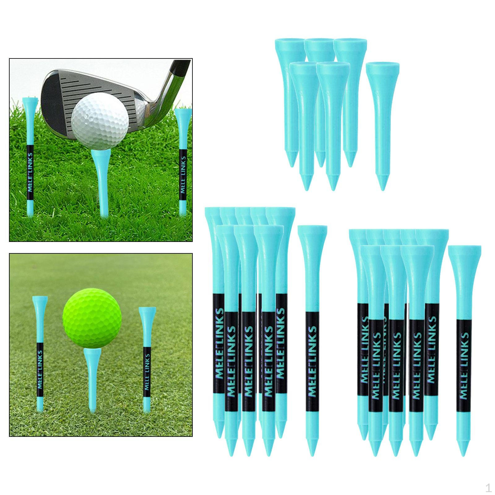 

24 Golf Tees – Course Accessories for Less Friction And Longer Drives Equipment синий