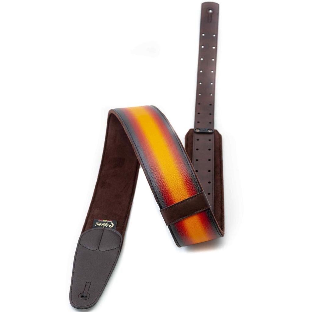 STRAPS Guitar Width Length Unique RightOn! Strap, 6cm, 95-150cm, SUNBURST,