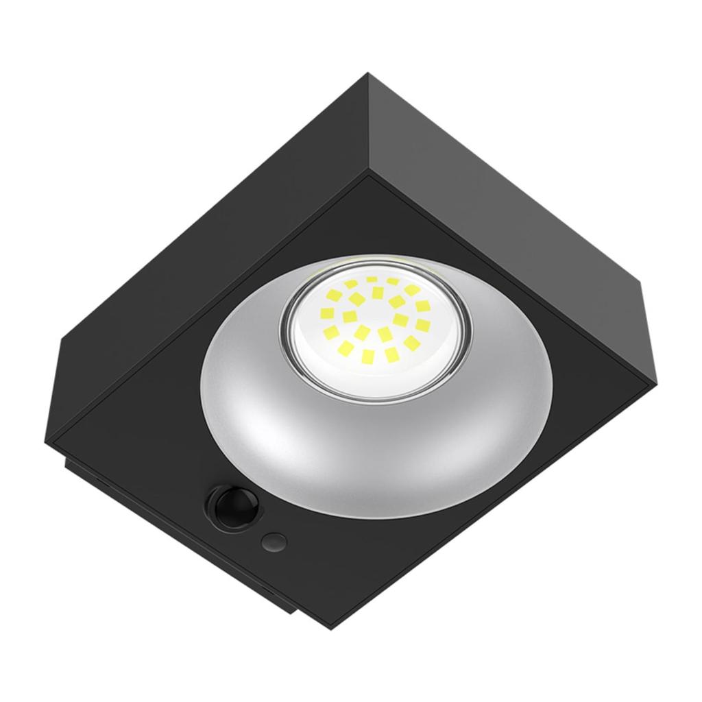Wall Hanging Light Entrance Light Solar Sensor Light LED 1000LM 2000mAh Large Capacity Battery with Motion Sensor Removable Solar Light 4000K Daylight